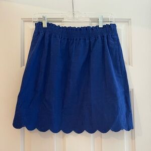 J Crew Scalloped Skirt